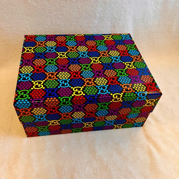 🤩New w/Box Gucci Psychedelic Small Duffle Purse Bag Convertible to Backpack🤩 - Picture 5 of 16